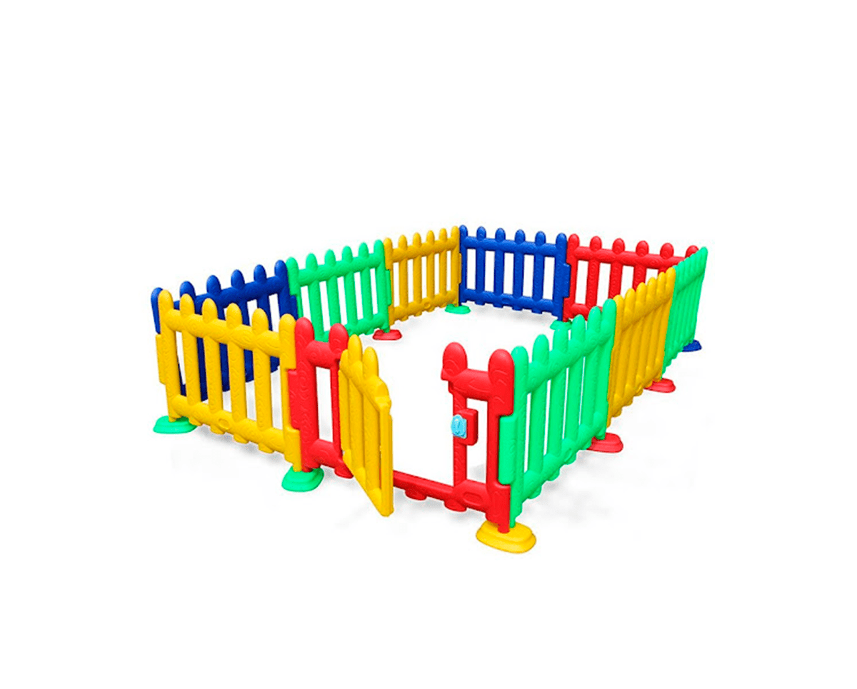 Colorful Kids Fences (10 panels) - Toys4Kidz - Kids Online Toy Shop Malta