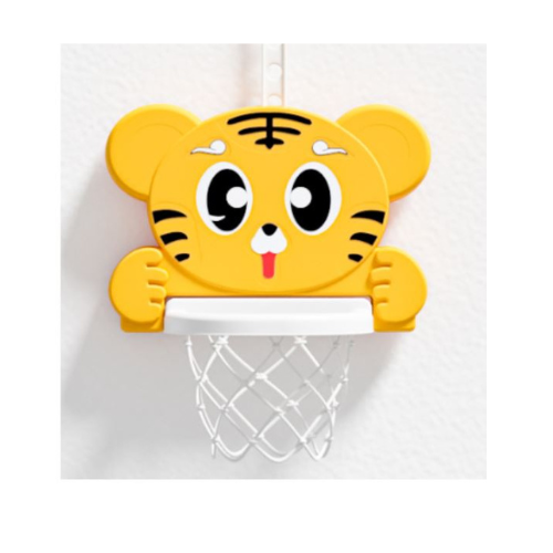 Tiger Plastic Adjustable Hanging Kids Folding Basketball