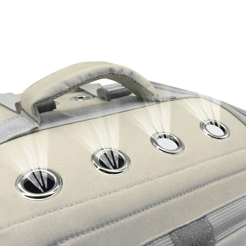 Pet Carrier Bag Grey