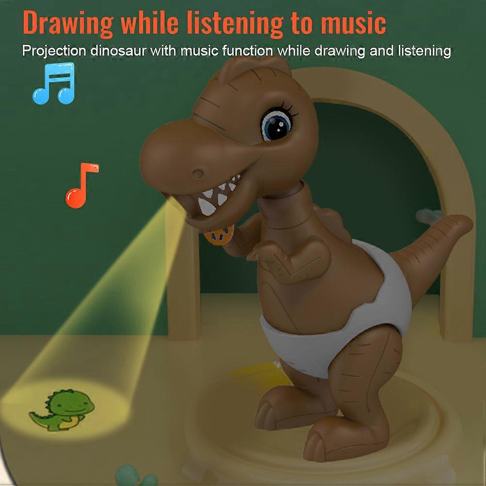 Dinosaur Drawing Projector + Markers WOOPIE