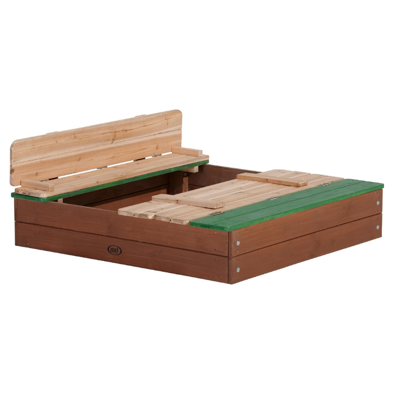 Ella Wooden Sandpit With Benches AXI