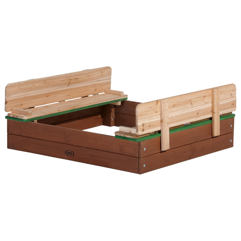 Ella Wooden Sandpit With Benches AXI