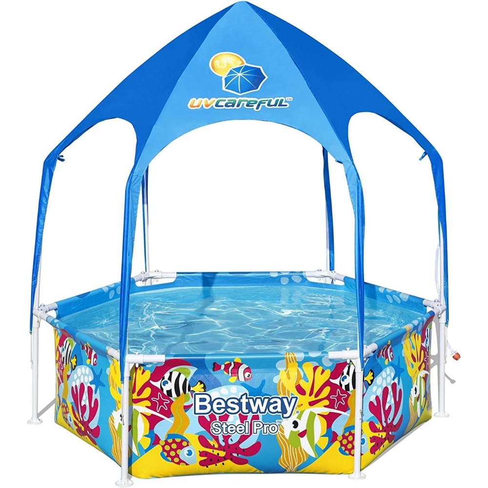 Splash in Shade Play (UV Careful) 1.83M Diameter and 0.51M Height BESTWAY