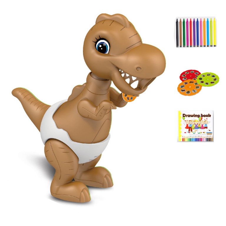 Dinosaur Drawing Projector + Markers WOOPIE