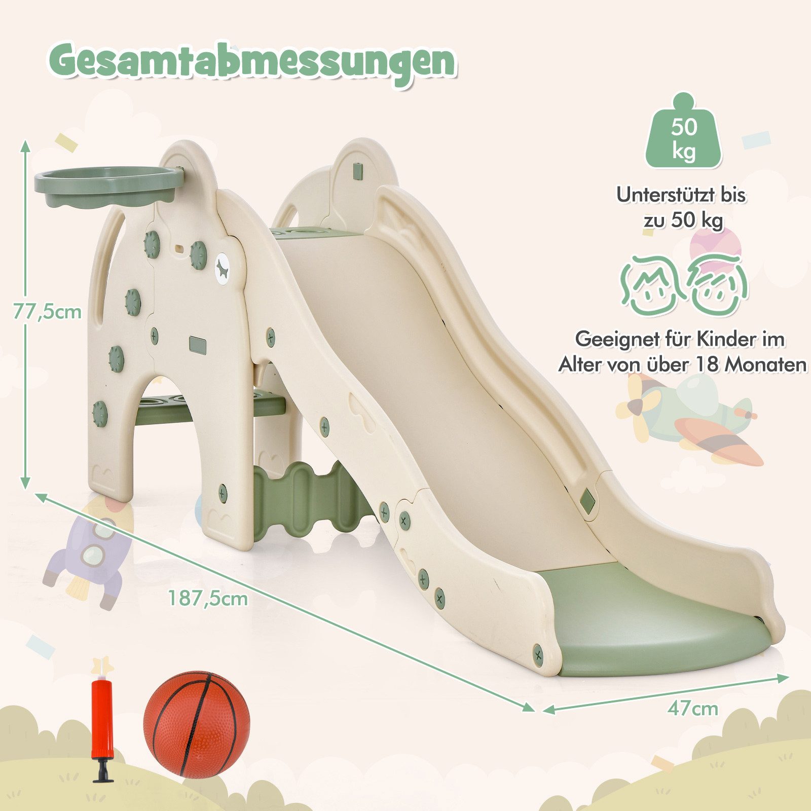 Elephant Slide 2in1