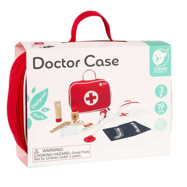 Little Doctor Wooden Suitcase CLASSIC WORLD