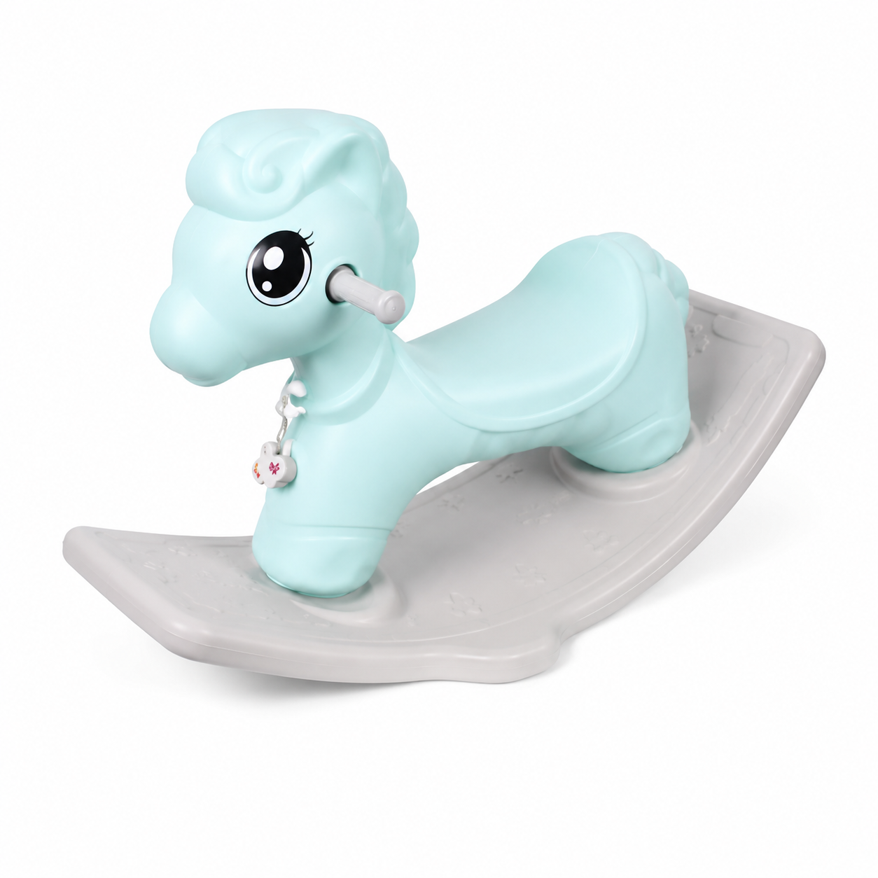 Rocking Plastic Pony Blue
