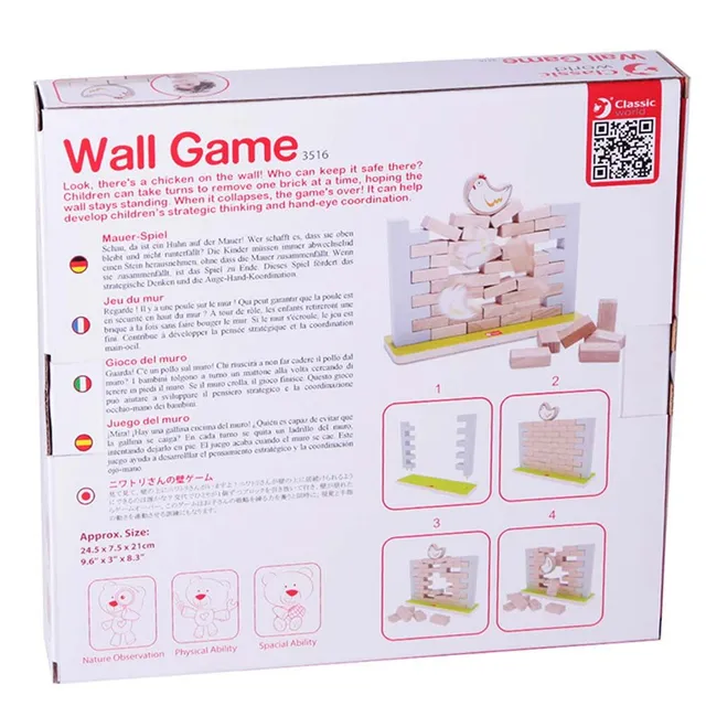 Chicken Wall Game (44 pieces ) CLASSIC WORLD
