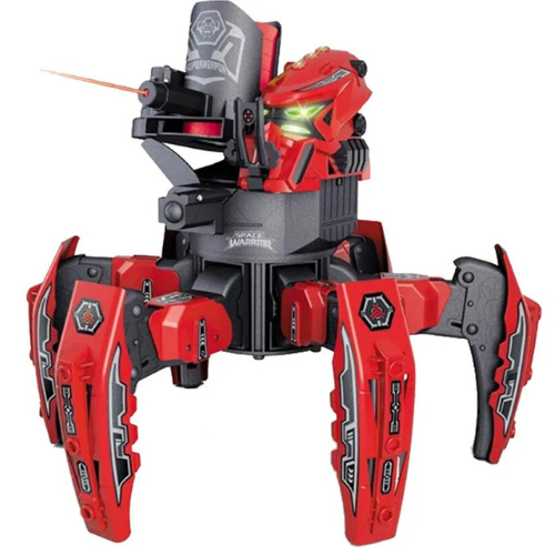 Spider Space Warrior Fighting Robot / RED