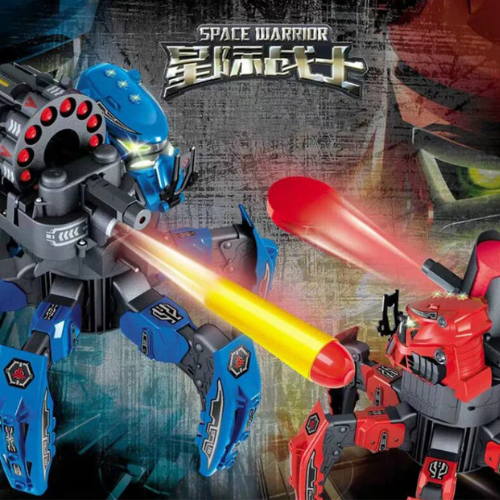 Spider Space Warrior Fighting Robot / RED