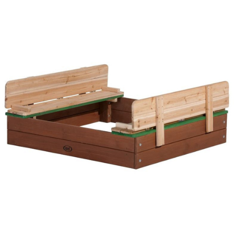 Wooden sandpit with benches Ella Sandpit AXI