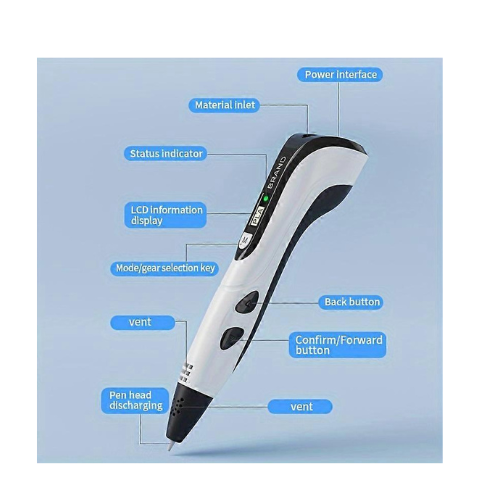 3D Printing Pen (Available in blue and pink)