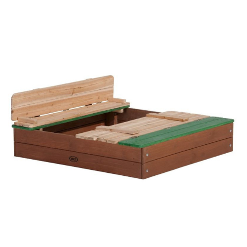 Wooden sandpit with benches Ella Sandpit AXI