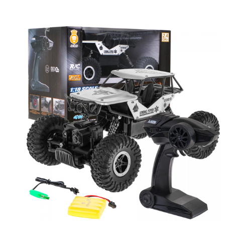 Crawler R/C Monster 1:18 Silver