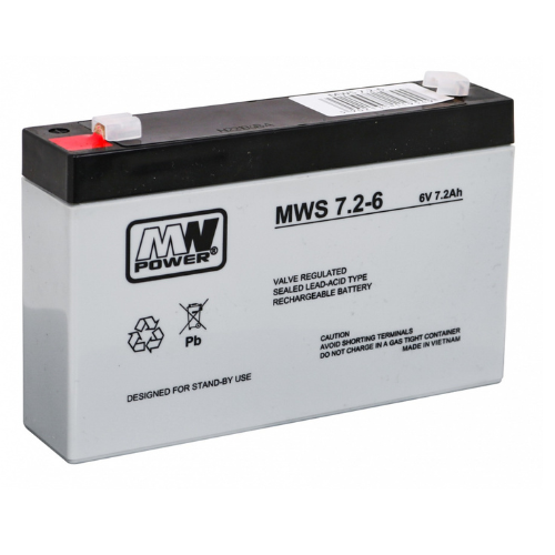 Battery 6V/7.2AH