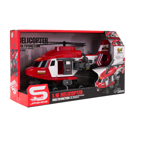Rescue Helicopter 1:16 Fire Department