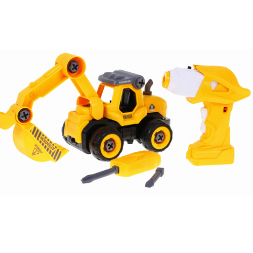 Construction Excavator With Sounds