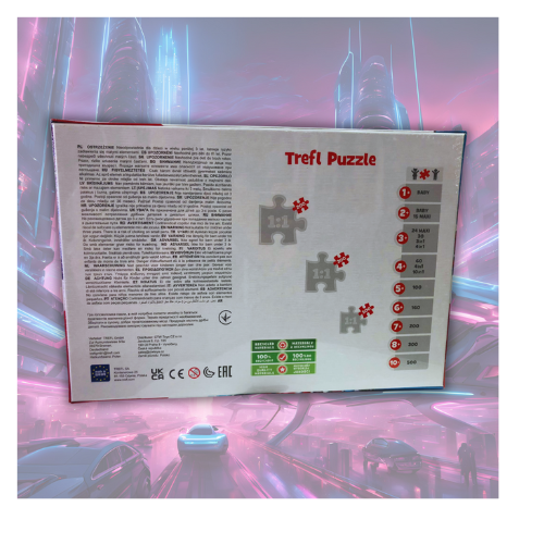 Spider Man Trefl puzzle 300 pieces