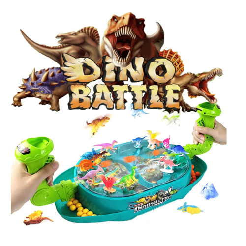 Dinosaur Game Battle Toy with Board Games and Dragon Toys for Kids