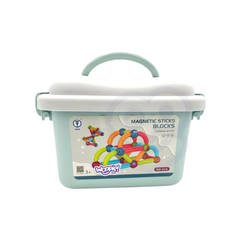 WOOPIE Magnetic Building Blocks Educational 52 pcs.
