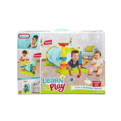 Little Tikes Interactive Tunnel for Kids 2in1