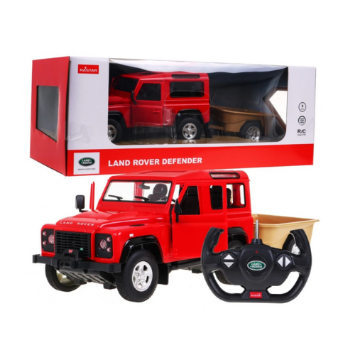 R/C toy car Land Rover Defender Red