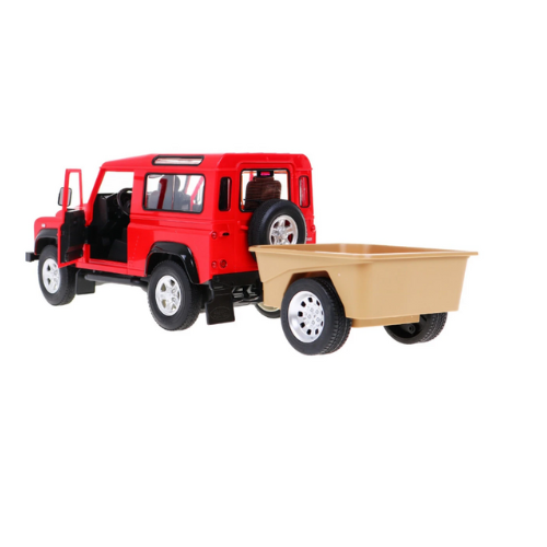 R/C toy car Land Rover Defender Red