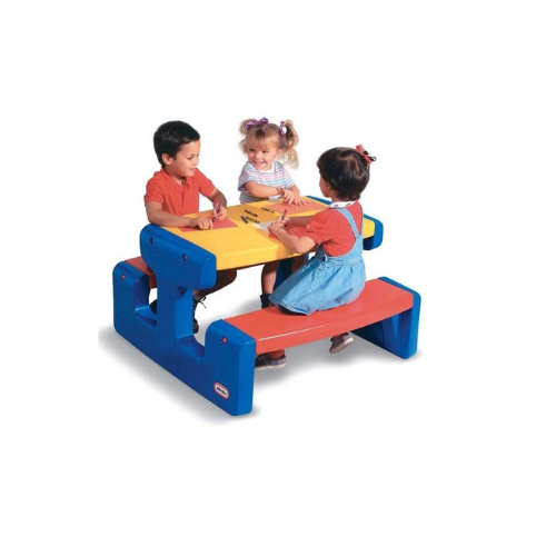 Picnic Table Blue Little tikes Huge