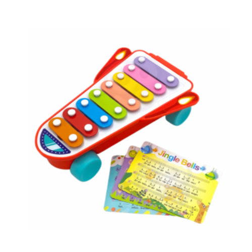 WOOPIE BABY Cymbals Space Rocket Red 18m+