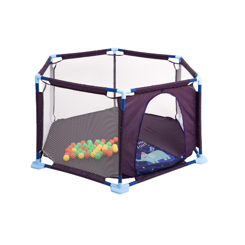 Playpen With Owl 40 Balls