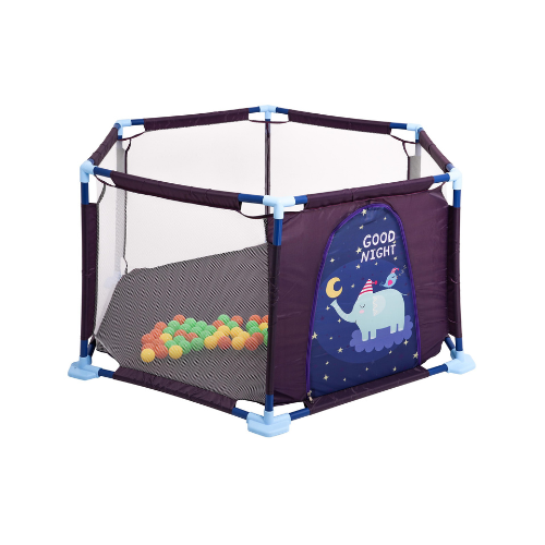 Playpen With Owl 40 Balls