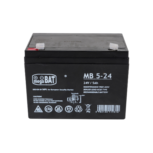 Battery 24V/5AH