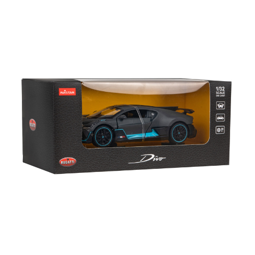 Bugatti Divo RASTAR Model 1:32 Metal Body + Opening Doors And Hood