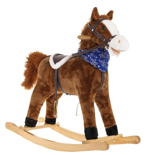 Little Brown Horse on Rockers