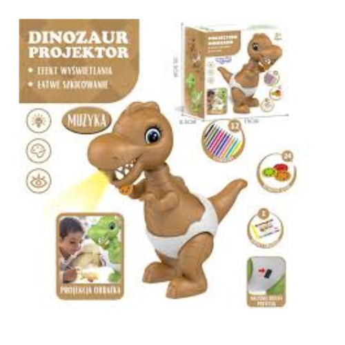 WOOPIE Dinosaur Drawing Projector + Markers