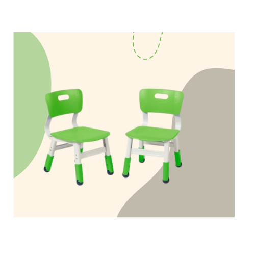 Plastic Chairs Mixed Colours Adjustable