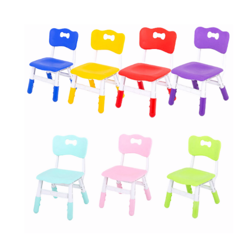 Plastic Chairs Mixed Colours Adjustable
