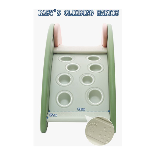 Arched Climbing Slide Fun Playground