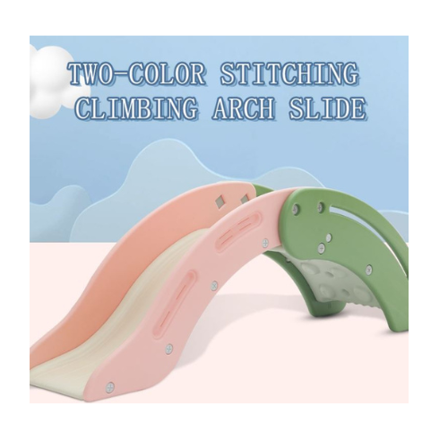 Arched Climbing Slide Fun Playground