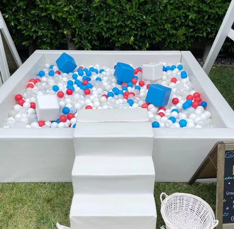 Soft Play Rectangular Pool 150x150x40cm
