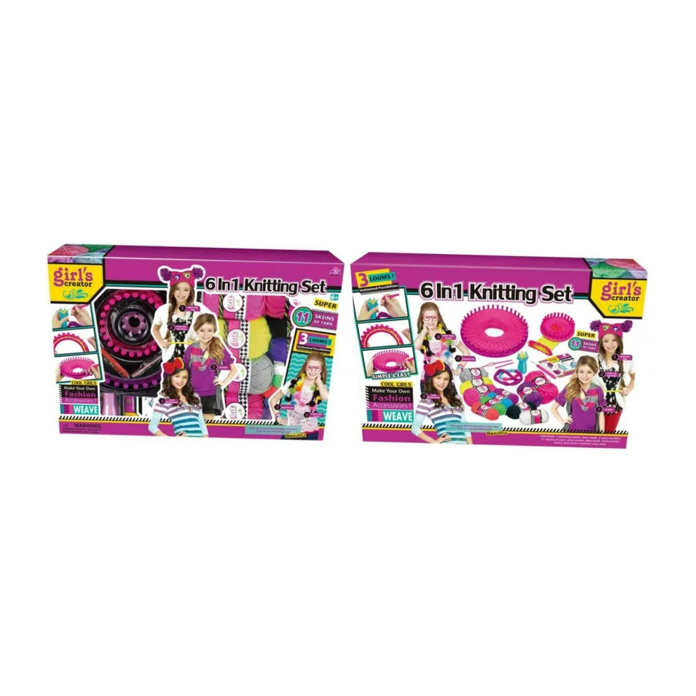 6 in 1 Scarf Knitting Set