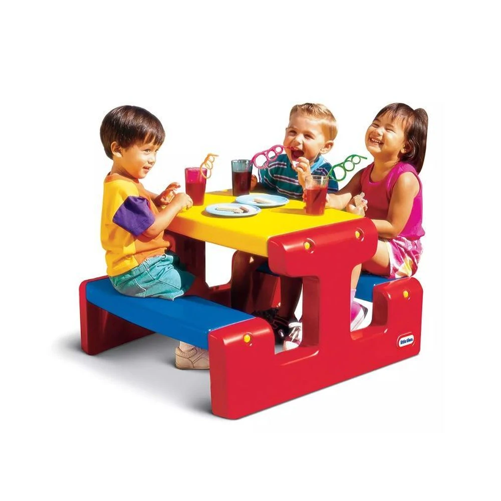 Picnic Table (Red Yellow Blue) LITTLE TIKES