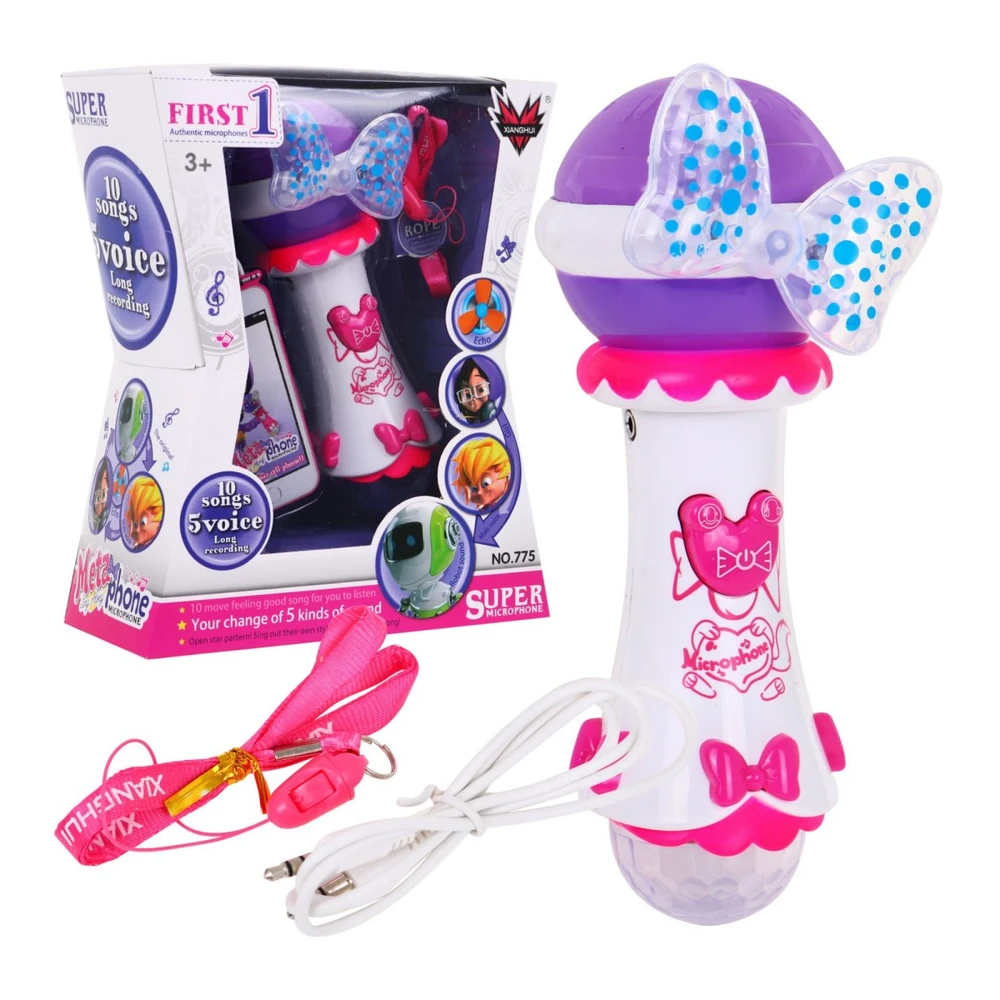 Microphone Karaoke Melodies Pink