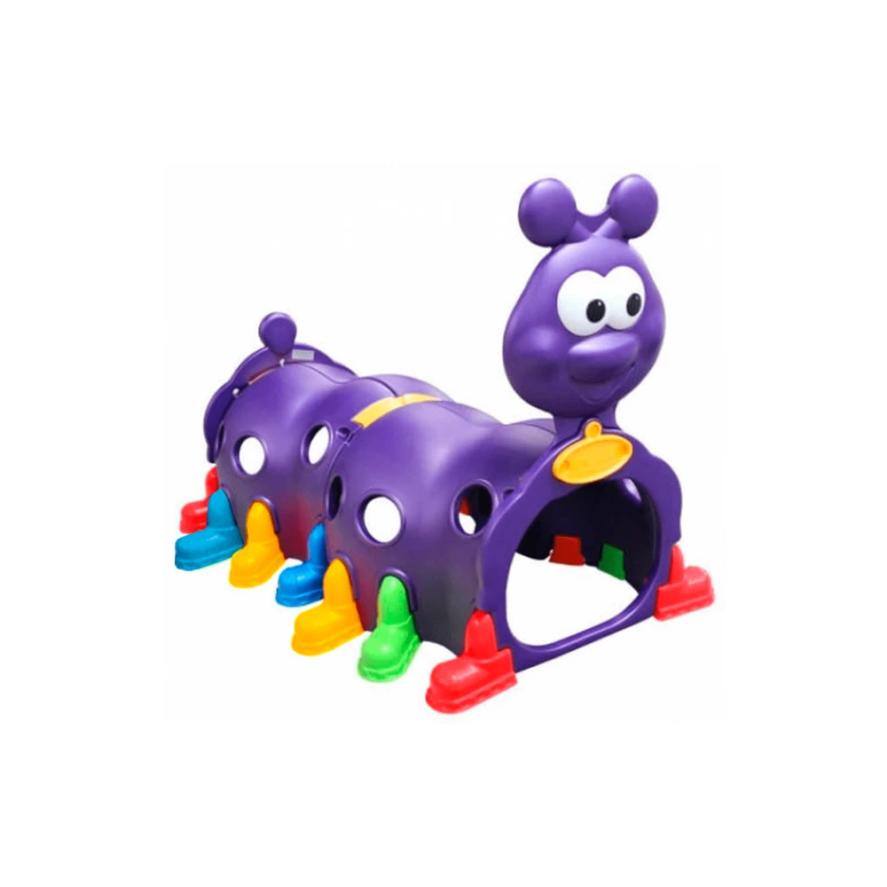 Purple Worm Tunnel Playground