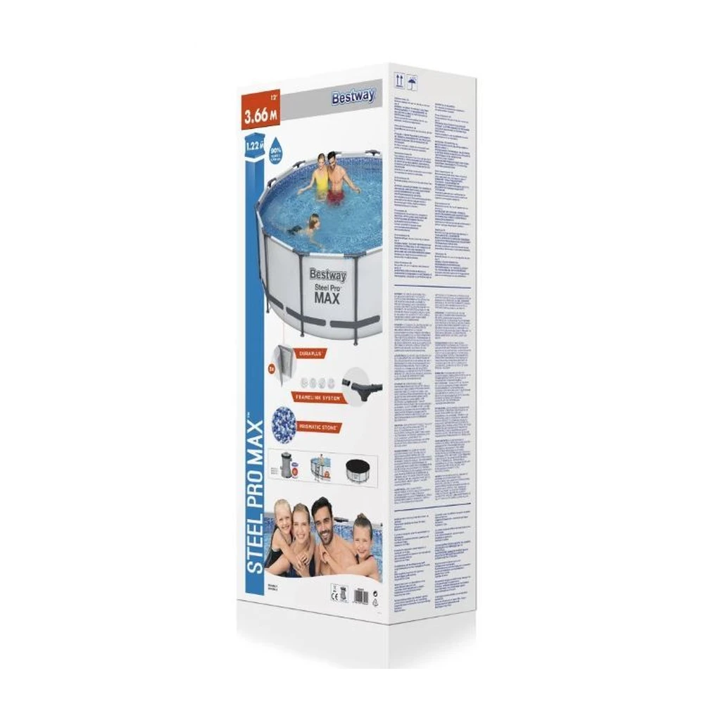 Swimming pool Ceilings 12 ft 366x122 cm SteelPRO universal B