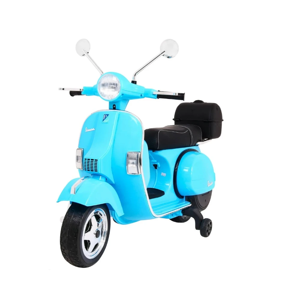 Vehicle Scooter Vespa Blue