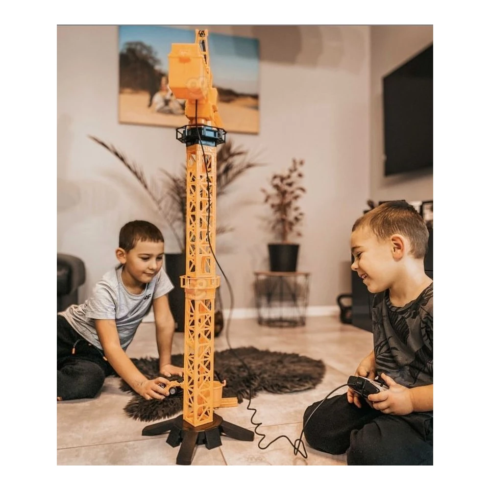 WOOPIE Crane Crane Remote Controlled 103 cm R/C Truck Excavator +