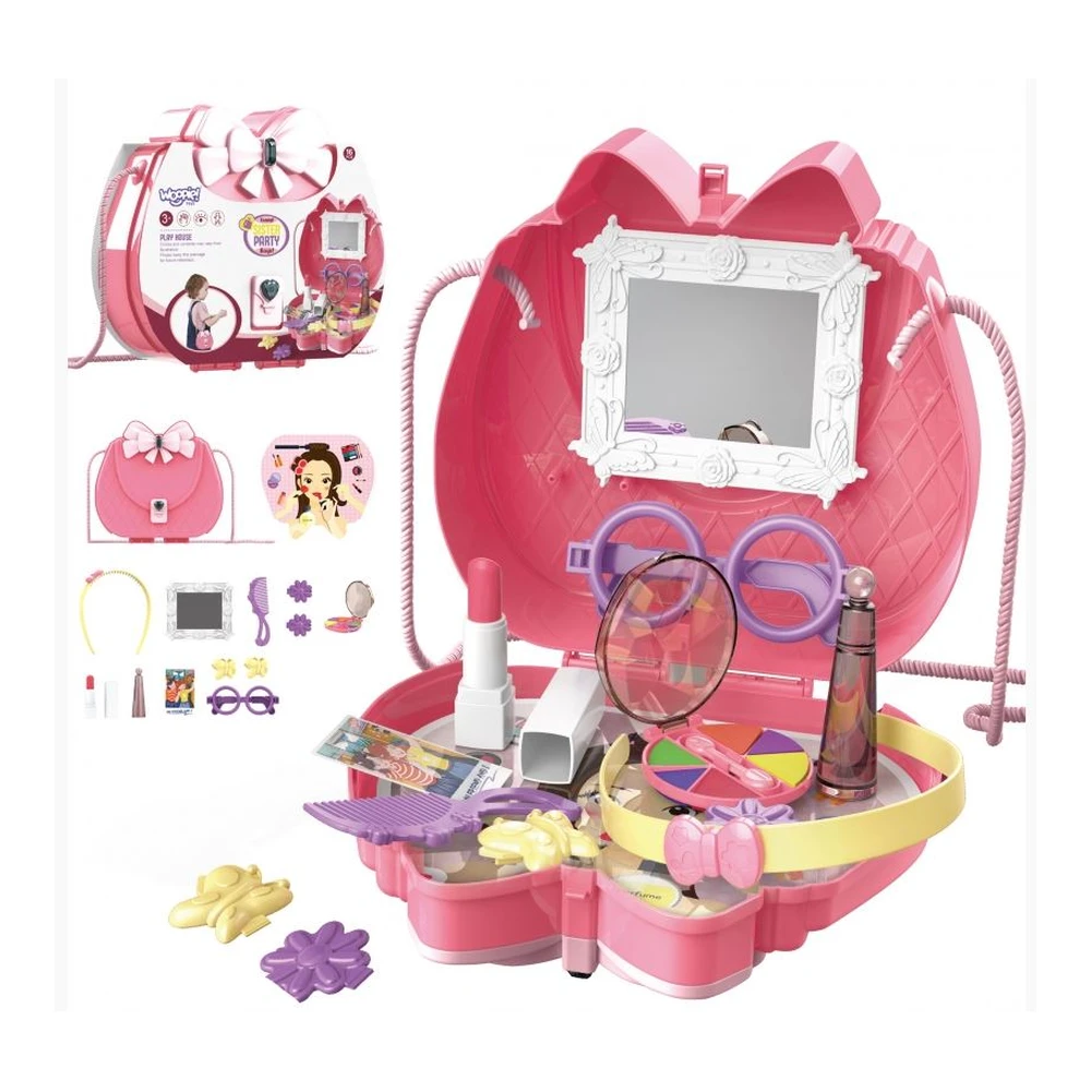 WOOPIE Portable Dressing Table Beauty Salon 2in1 Purse for Girl 16