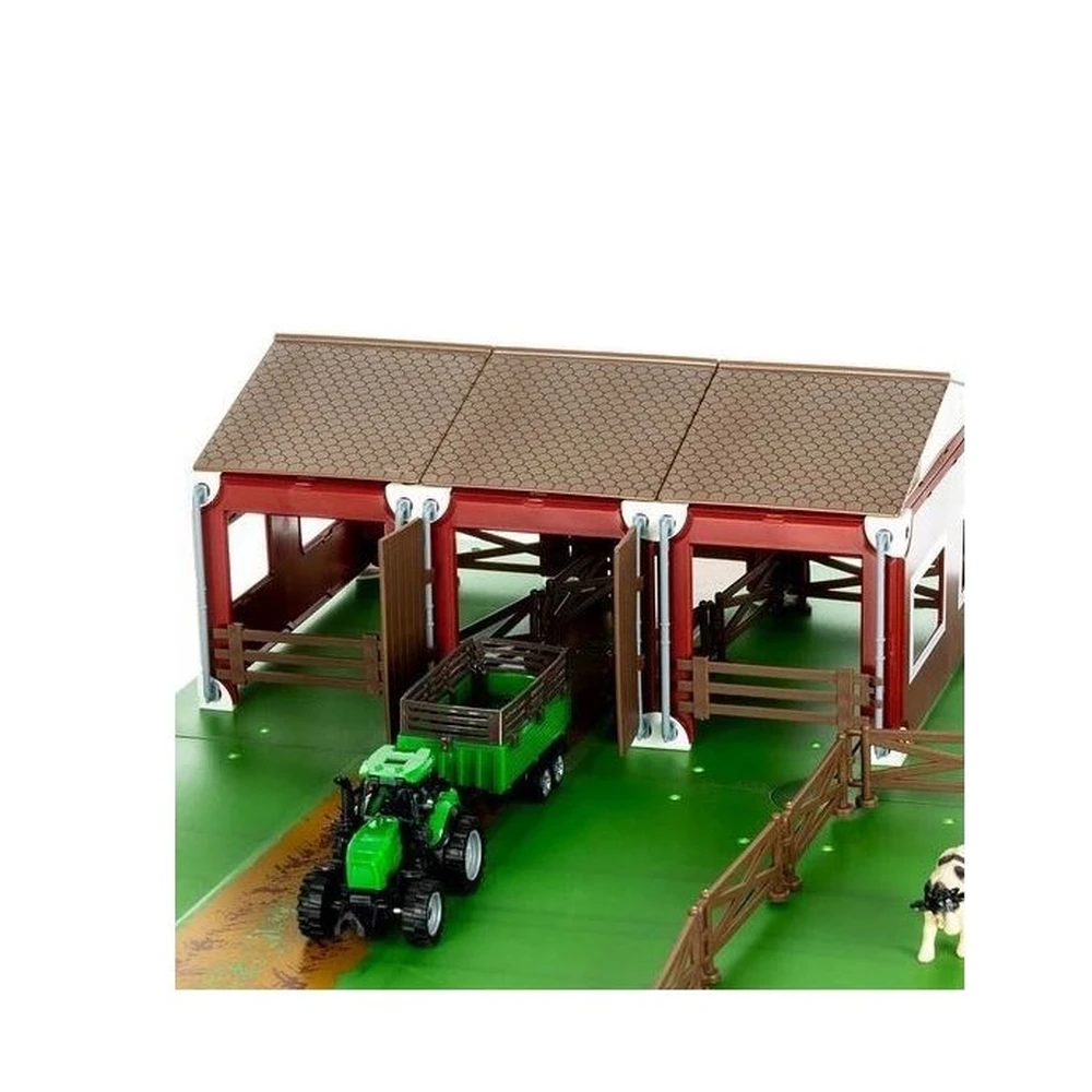 Set Farm with Animals Figures (102) + 2 Tractors WOOPIE