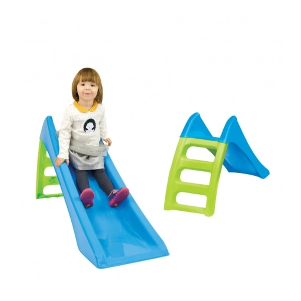 FEBER Garden Slide for children with water slide Fun Slide 116 cm Blue